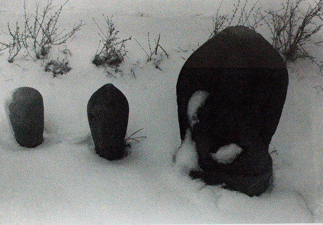 雪中暮色（八幡・佐渡に美術館）