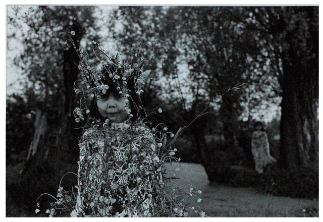 Jeune Fille Avec Fleurs